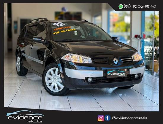 RENAULT MEGANE 1.6 DYNAMIQUE GRAND TOUR 16V FLEX 4P MANUAL